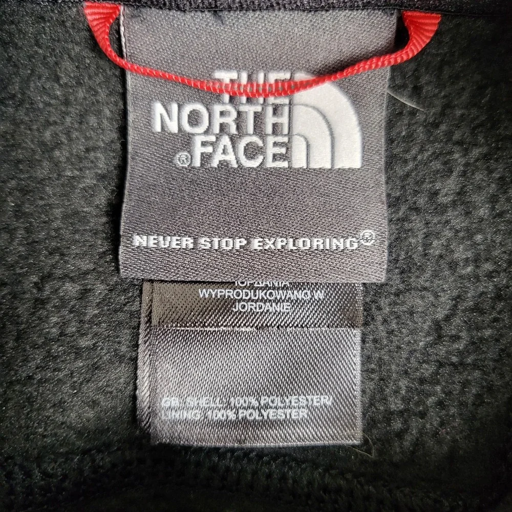 The North Face Gordon Lyons Jacket Mens L Grey Excellent Full Zip Sweater Fleece